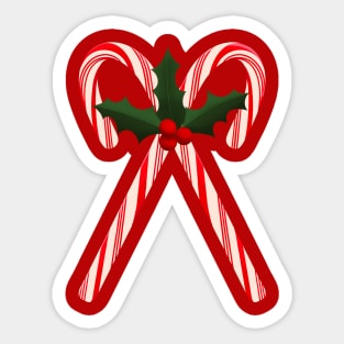 Candy Canes Sticker